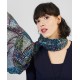 FOULARD CON ESTAMPADO MULTICOLOR MUJER SURKANA