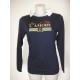 Camiseta de mujer Lili Dudu con efecto dos piezas