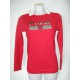 Camiseta de mujer Lili Dudu con efecto dos piezas