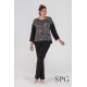BLUSON VOLANTE MUJER TALLAS GRANDES SPG-JENUAN