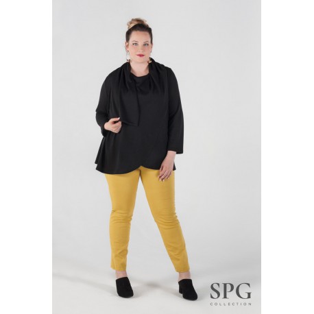 TEJANO MOSTAZA TALLAS GRANDES MUJER SPG-JENUAN