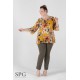 TEJANO GRANATE TALLAS GRANDES MUJER SPG-JENUAN