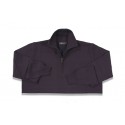Jersey de lana fina merino de hombre G-54 azul marino con el cuello alto
