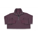 Jersey de hombre G-54 granate con cuello perking
