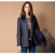 PARKA ACOLCHADA AZUL MARINO TALLAS GRANDES MUJER NURIA VILARDAGA