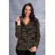 Chaqueta tweed de mujer Zero con bolsillos