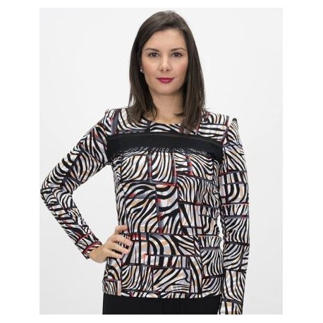 CAMISETA ESTAMPADA MUJER BOGUAR