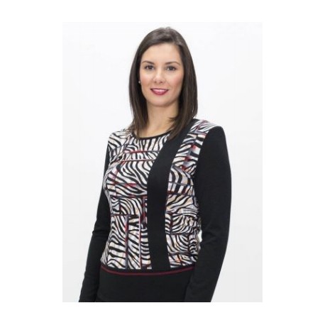 CAMISETA ESTAMPADA MUJER BOGUAR