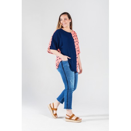 BLUSA TOPOS SPG JENUAN TALLAS GRANDES
