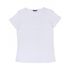 CAMISETA BASICA BLANCA MUJER