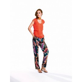TOP NARANJA MUJER PAZ TORRAS