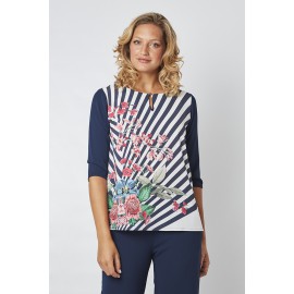 CAMISETA ESTAMPADA MUJER GALMALLA