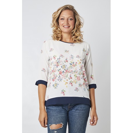 CAMISETA ESTAMPADA MUJER GALMALLA