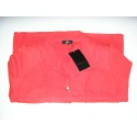 Chaqueta de punto  roja de mujer Zero con bolsillos