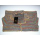 Chaqueta tweed de mujer Zero con cierre de botones