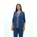 CHAQUETA LARGA TIPO VAQUERA MUJER +COLORES