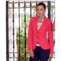 CHAQUETA BLAZIER FUCSIA