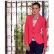 CHAQUETA BLAZIER FUCSIA