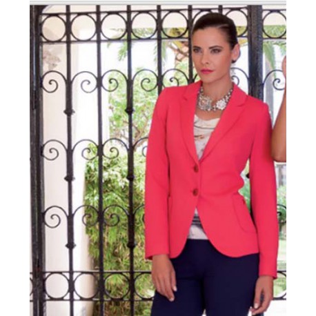 CHAQUETA BLAZIER FUCSIA