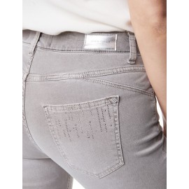 Vaquero gris de mujer Pierre Cardin con strass