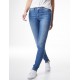 Vaquero azul de mujer Pierre Cardin con strass