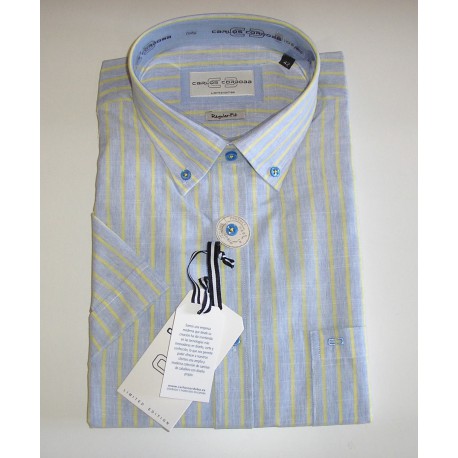 CAMISA RAYAS CARLOS CORDOBA HOMBRE
