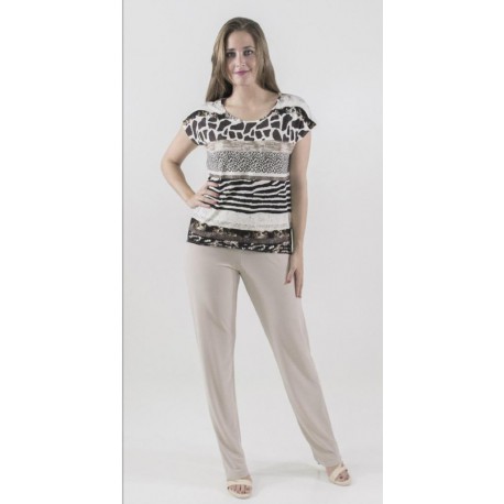 PANTALON VISON CREPE MUJER BOGUAR