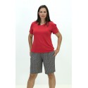 CAMISETA BASICA PICO MUJER +COLORES