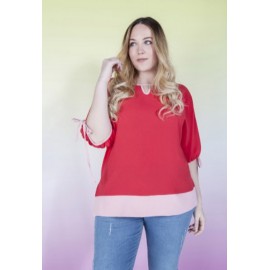 BLUSON ROJO MUJER SPG-JENUAN TALLAS GRANDES