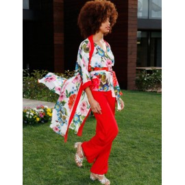 KIMONO ESTAMPADO MUJER MARIÑA RIVEIRO