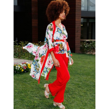 KIMONO ESTAMPADO MUJER MARIÑA RIVEIRO