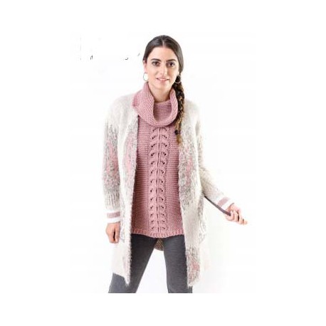 JERSEY DE PUNTO GRUESO MUJER +COLORES