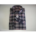 CAMISA DE HOMBRE EN FRANELA DE CUADROS