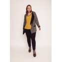 CARDIGAN ANIMAL PRINT SPG TALLAS GRANDES MUJER