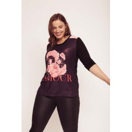 CAMISETA SNAKE AMOUR SPG TALLAS GRANDES MUJER