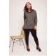 JERSEY CREMALLERAS PRINT ANIMAL SPG TALLAS GRANDES