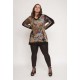JERSEY CREMALLERAS PRINT ANIMAL SPG TALLAS GRANDES