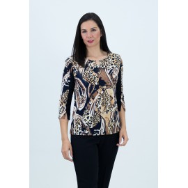 CAMISETA ESTAMPADA MUJER BOGUAR