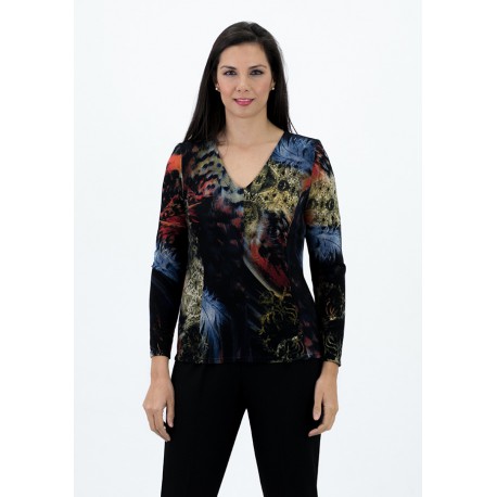 CAMISETA ESTAMPADA MUJER BOGUAR