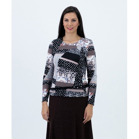 CAMISETA ESTAMPADA MUJER BOGUAR