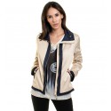 CAZADORA BEIGE MUJER NURIA VILARDAGA