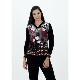 CAMISETA ESTAMPADA MUJER BOGUAR