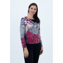 CAMISETA ESTAMPADA MUJER BOGUAR