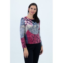 CAMISETA ESTAMPADA MUJER BOGUAR
