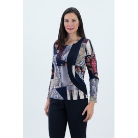 CAMISETA ESTAMPADA MUJER BOGUAR