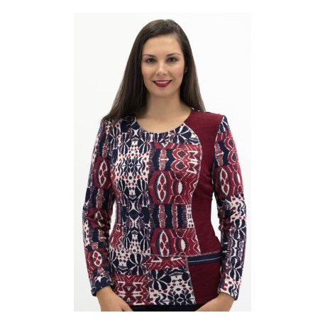 CAMISETA ESTAMPADA MUJER BOGUAR