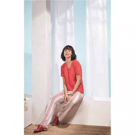 CAMISETA CORAL PAZ TORRAS MUJER