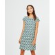 VESTIDO EVASE ESTAMPADO MUJER SURKANA
