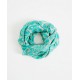 PAÑUELO SEDA ESTAMPADO VERDE MUJER SURKANA