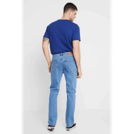 Lee Brooklyn Stretch Straight Leg Jeans Dark Stonewash